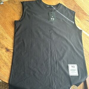 Y-3 Black Tank Top